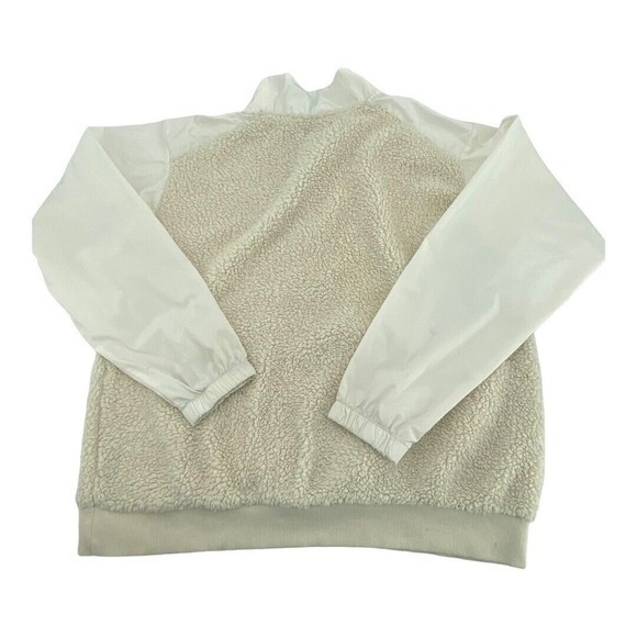 Calvin Klein Women's Fleece Jacket Windbreaker‎ Half Zip Mock Neck Pockets Large - Picture 3 of 8